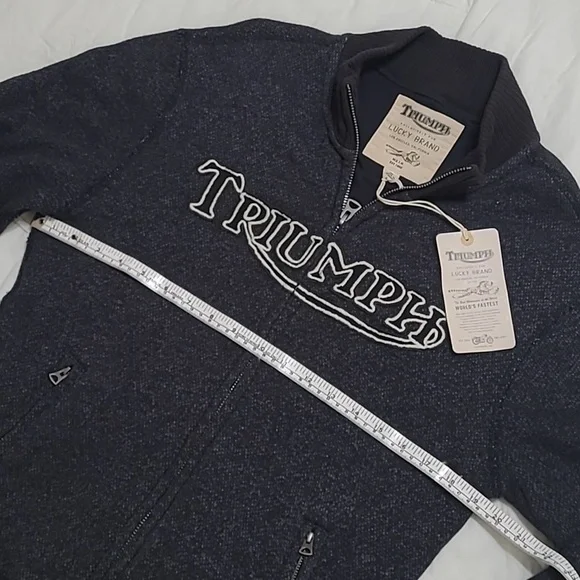 Triumph Motorcycle Knit Jacket - Picture 9 of 12